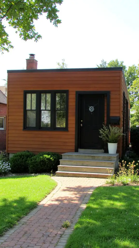 minimalist sophistication with contrast