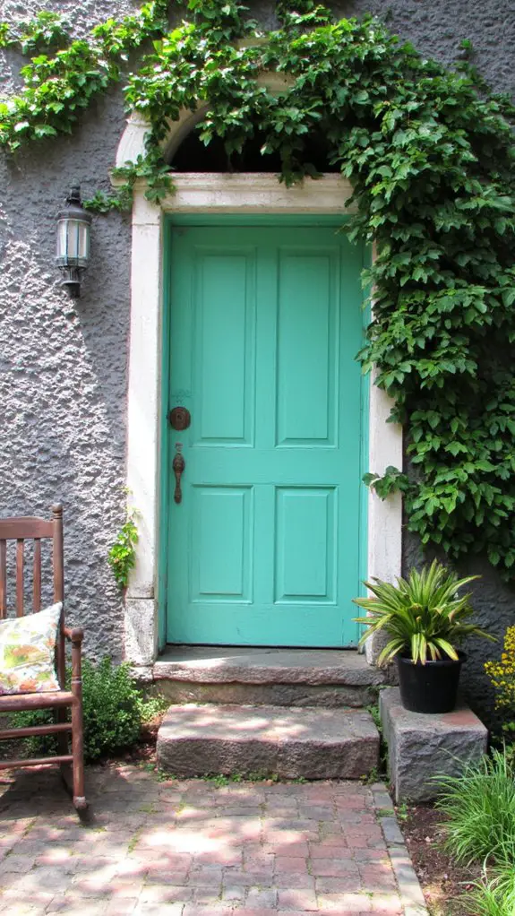 mint julep front door