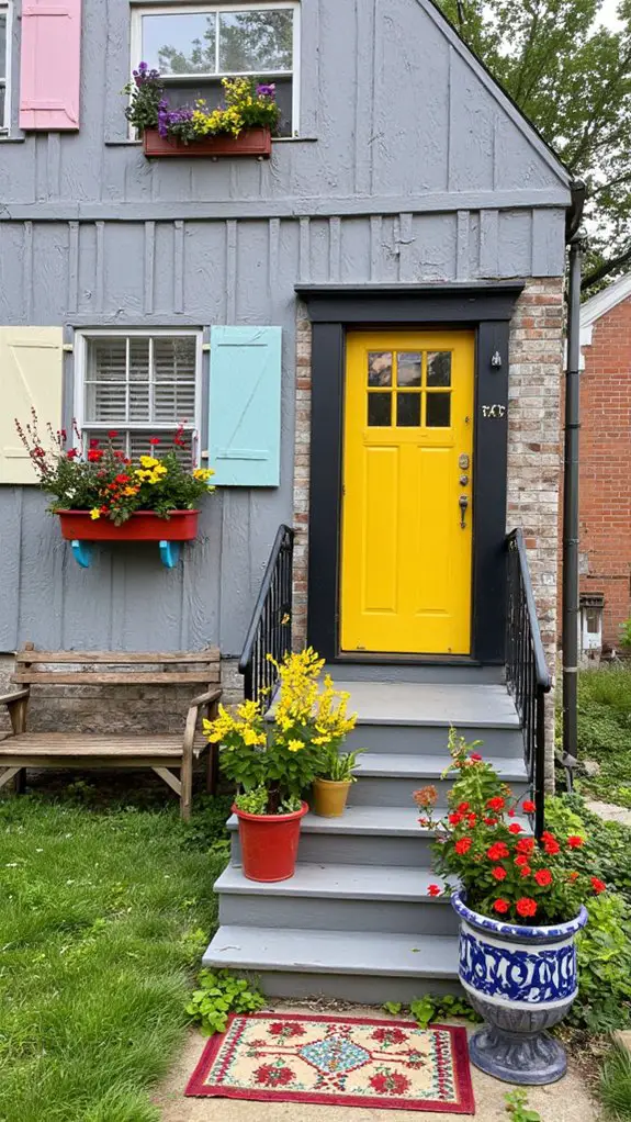 mixing bold prints creatively