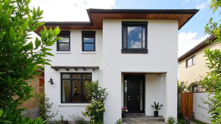 19 White House Exterior With Black Windows for Modern Contrast modern black windowed facade
