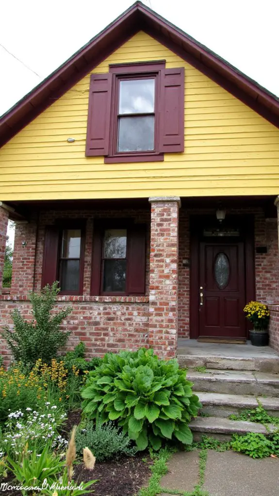 modern colors enhance farmhouses