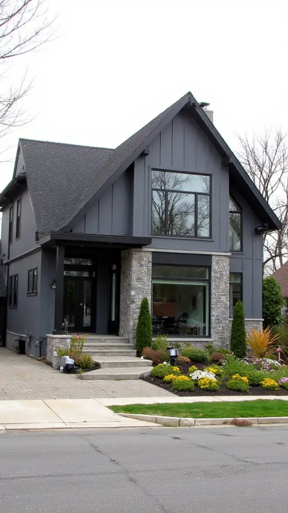 modern dark gray elegance