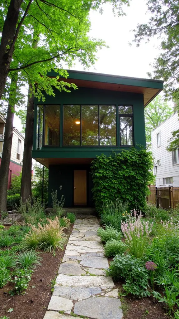 modern design with nature