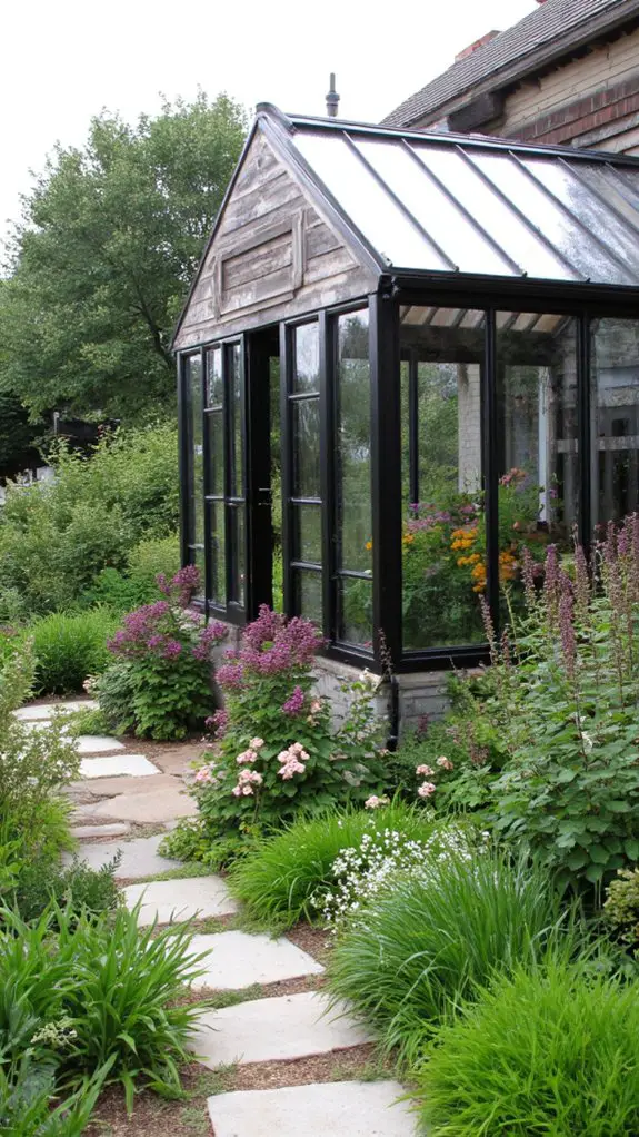 modern farmhouse greenhouse design