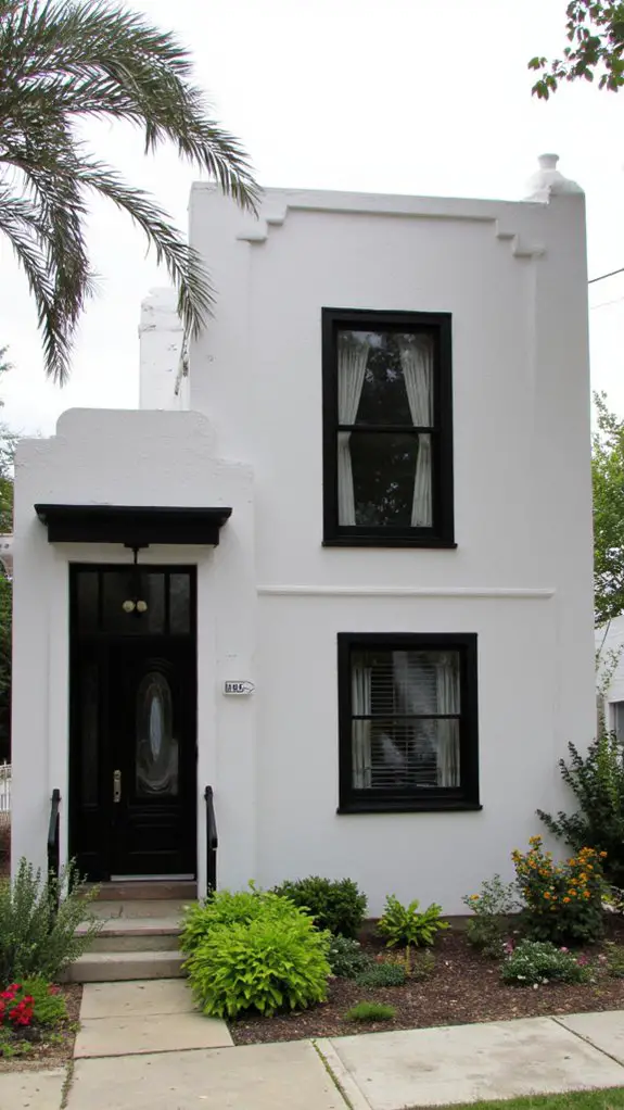 modern gray and black