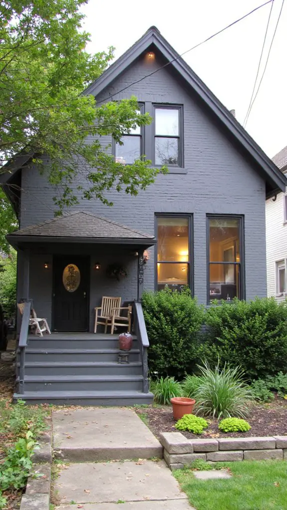 modern gray cottage charm