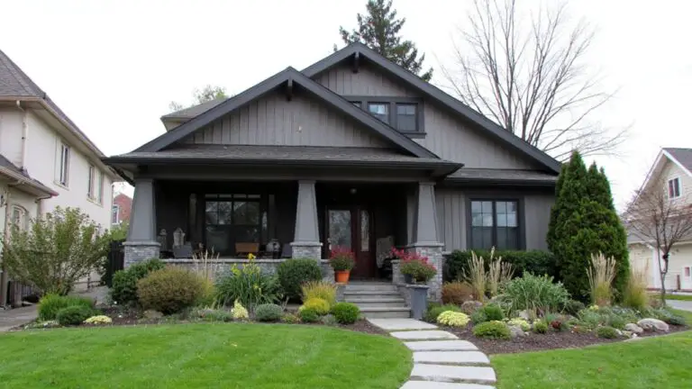 modern gray house exterior