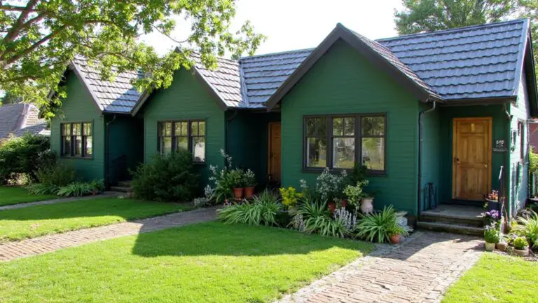 20 Green Houses With Black Roofs That Feel Modern modern green houses design