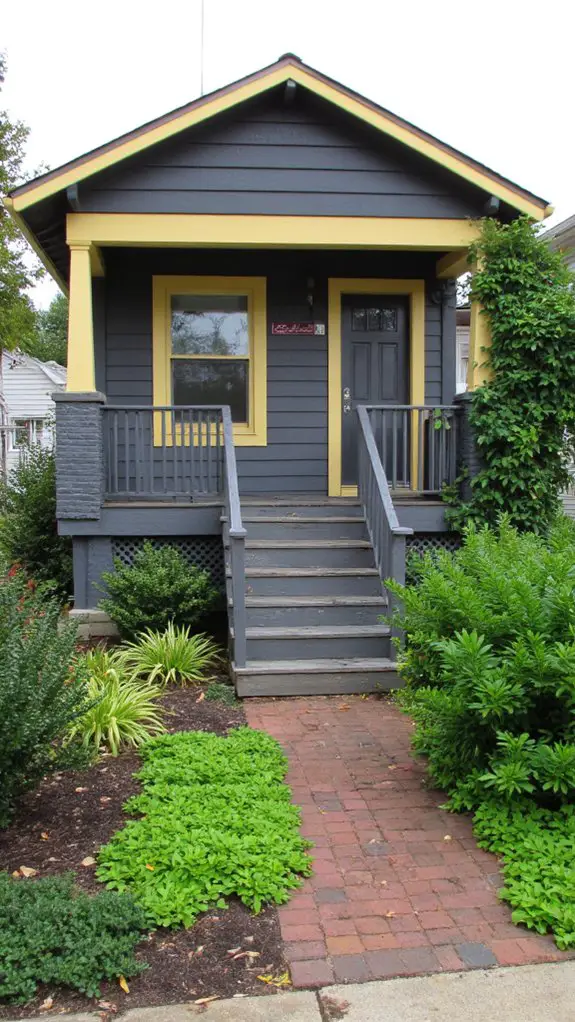 modern inviting color contrast