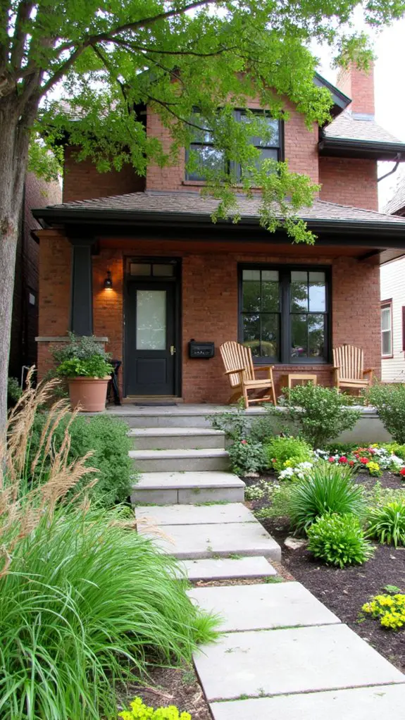 modern landscaping enhances appeal