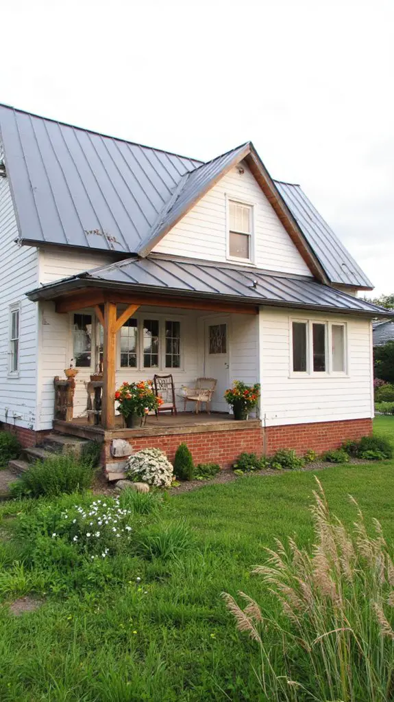 modern metal roof elegance