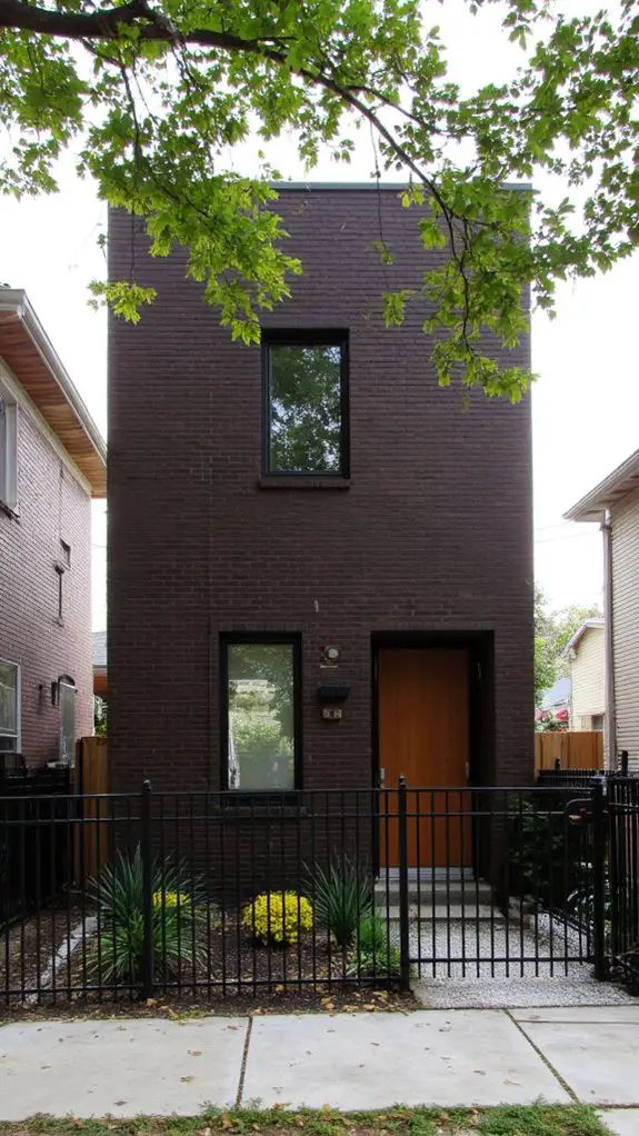 modern minimalist brick elegance