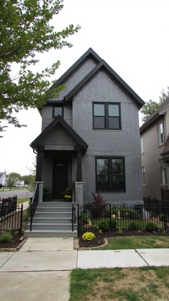 modern minimalist gray elegance