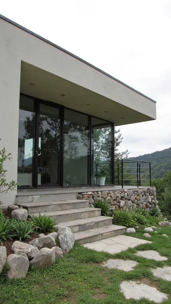 modern minimalist stone design