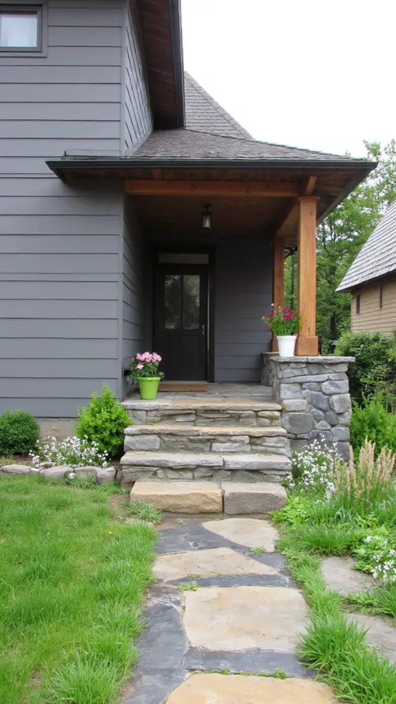 modern rustic farmhouse exterior