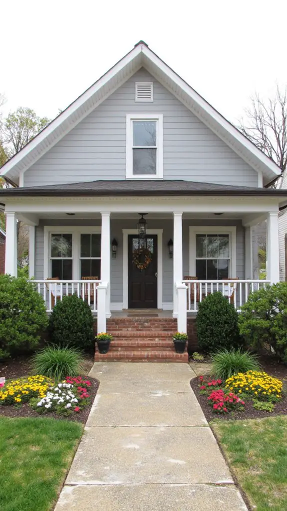modern rustic gray farmhouse