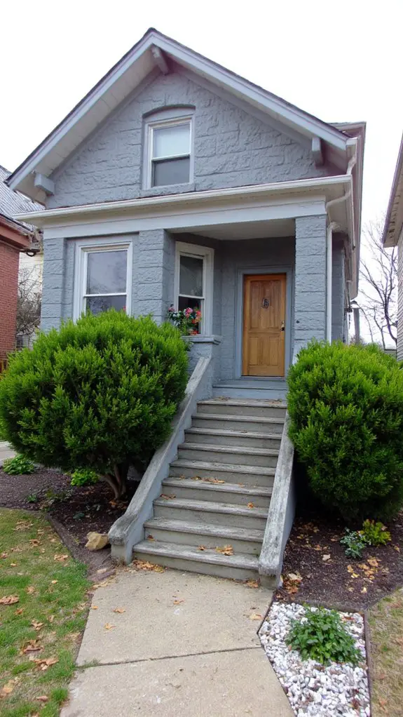 modern sleek bright exterior