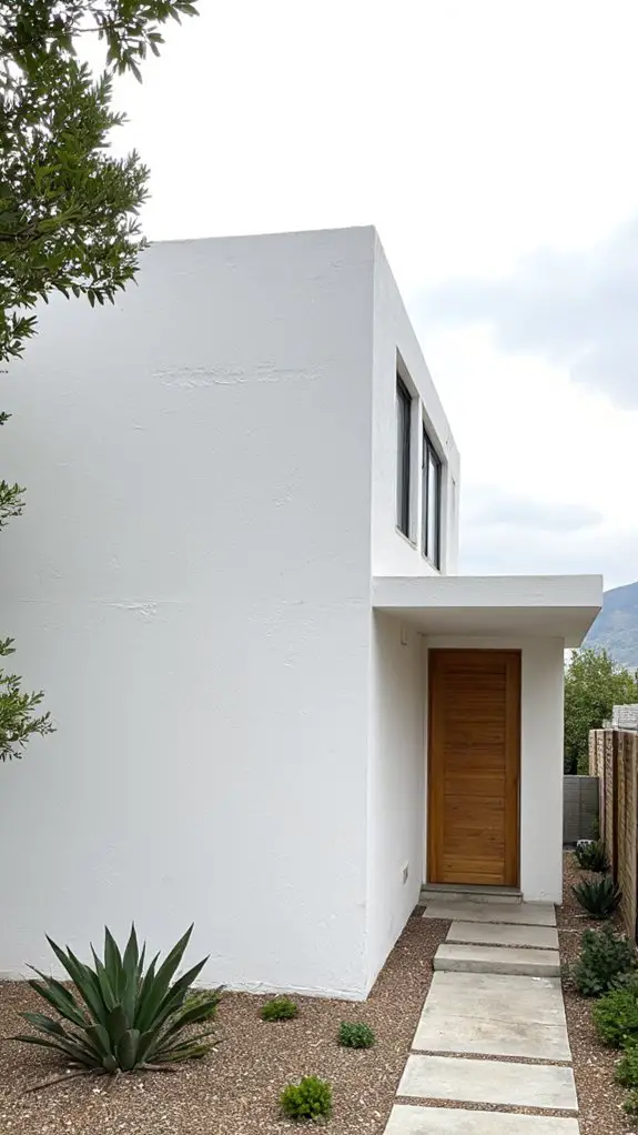 modern sleek flat roofs