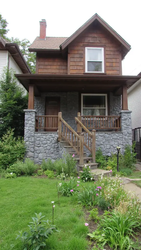 modern split level home design