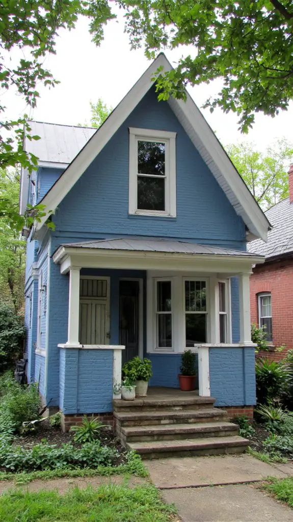 modern steel blue elegance