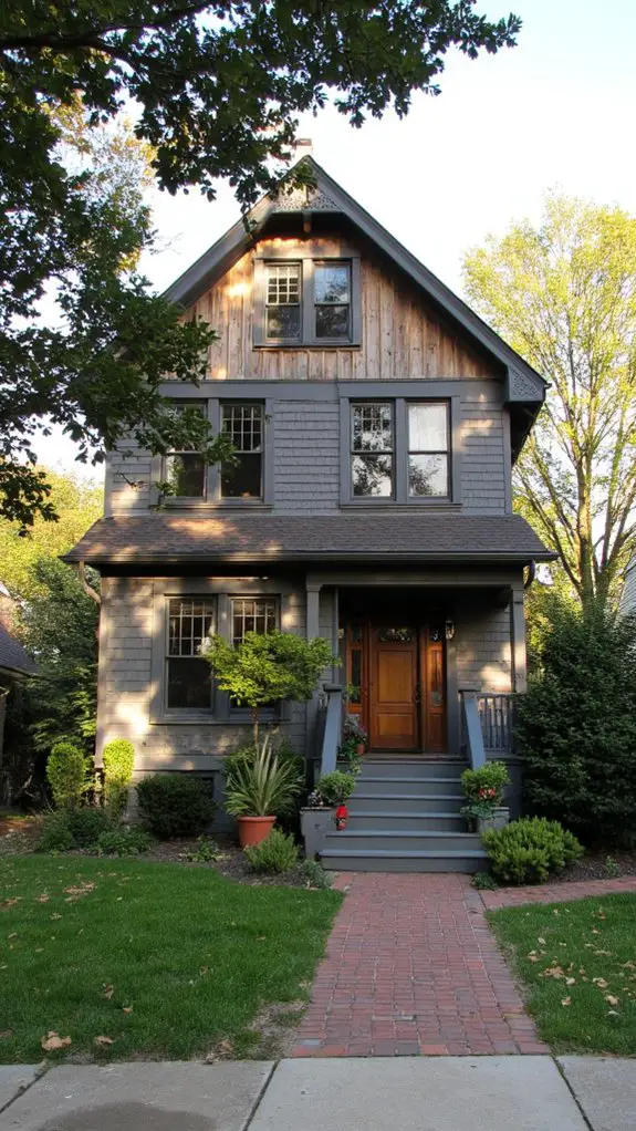 modern wood accented elegance