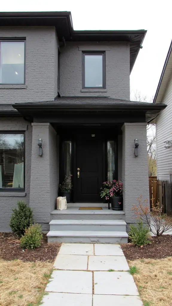 monochromatic gray elegance design