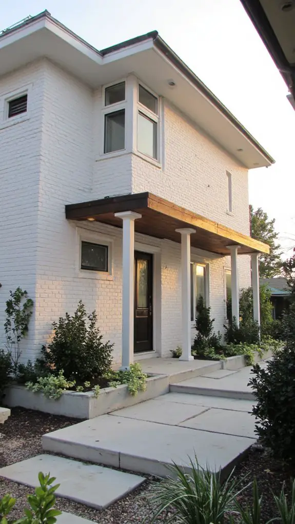 monochromatic minimalist architectural beauty