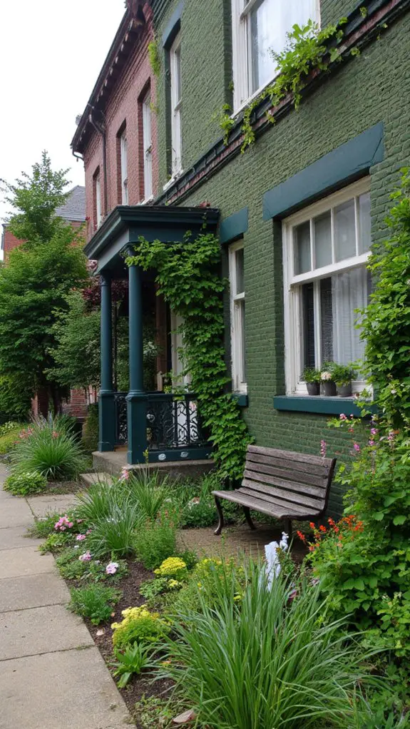 moss green evokes tranquility