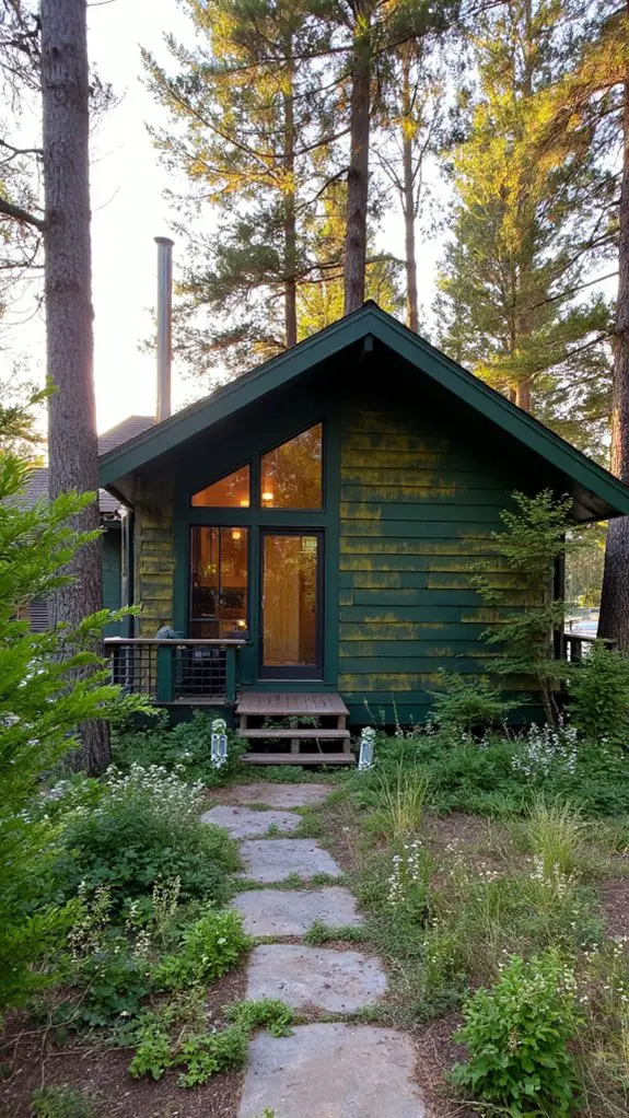 mossy green nature retreat