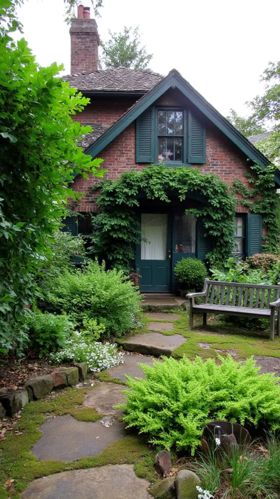 mossy green serene retreat