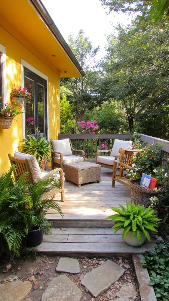 multi level patio design intrigue