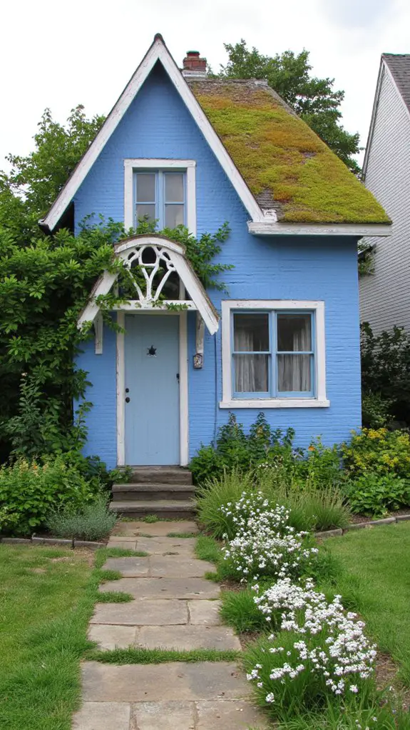 muted blue tranquility home