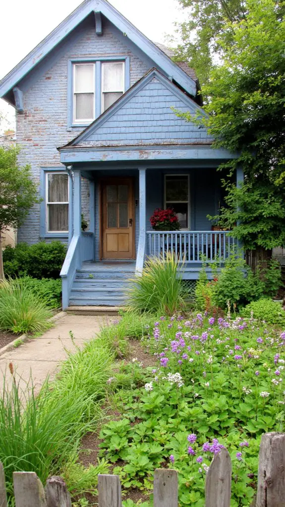 native plants enhance exterior