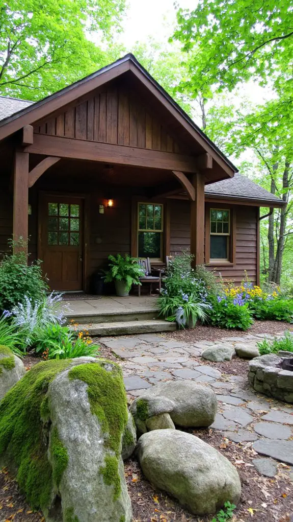 natural sanctuary in woods