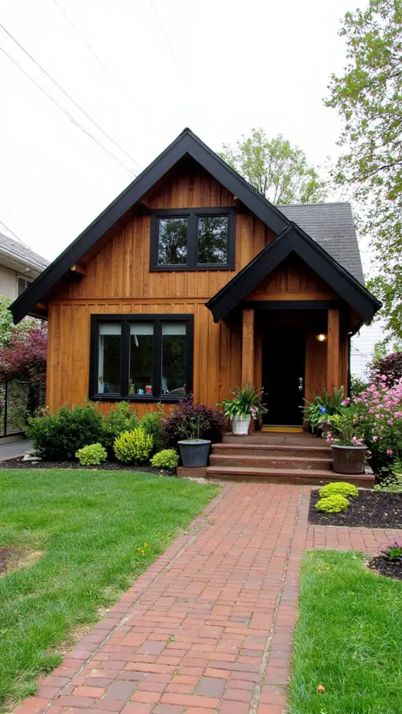 natural walnut bold black