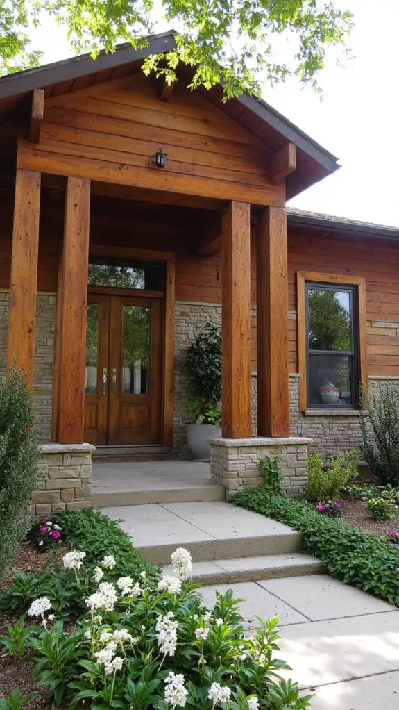 natural wood modern elegance