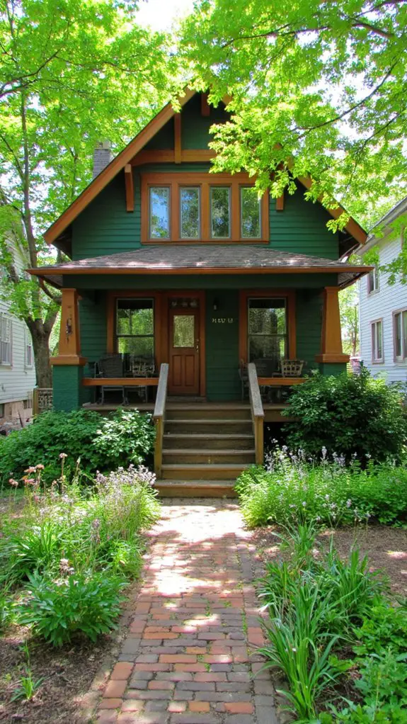 nature inspired artistic home