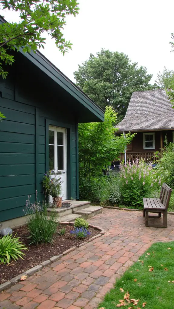 nature inspired green retreat