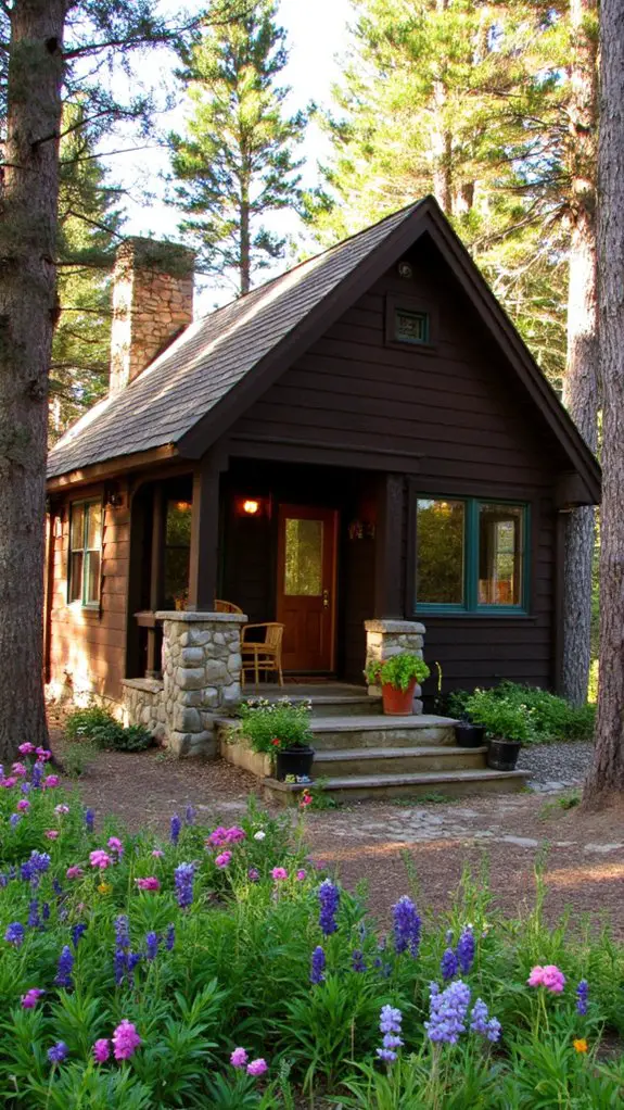 nature inspired rustic retreat