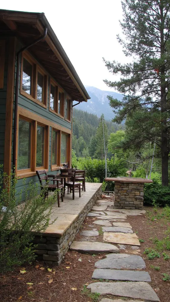 nature inspired sustainable getaway
