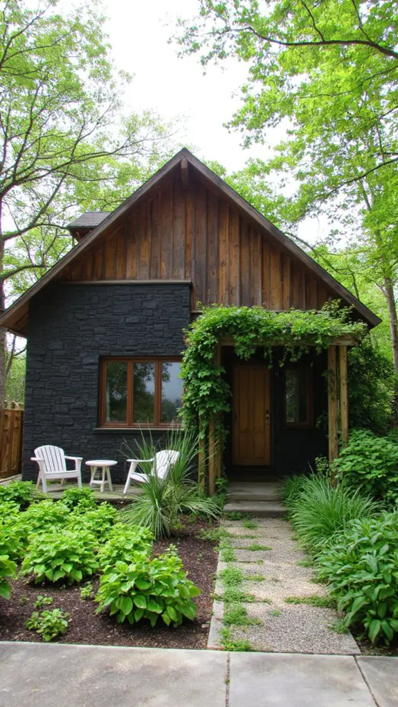 nature inspired textures and finishes