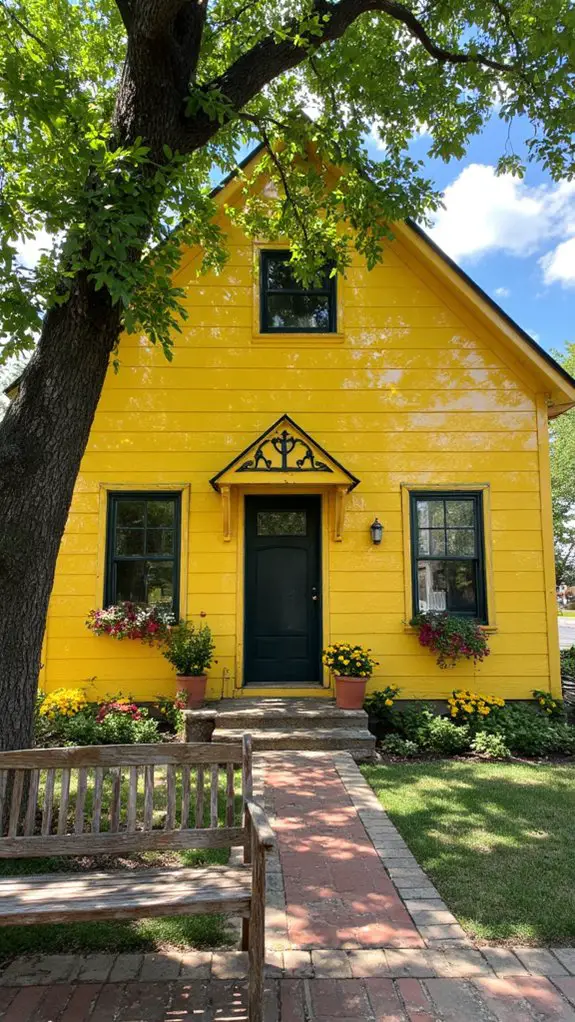 nature inspired yellow home aesthetics