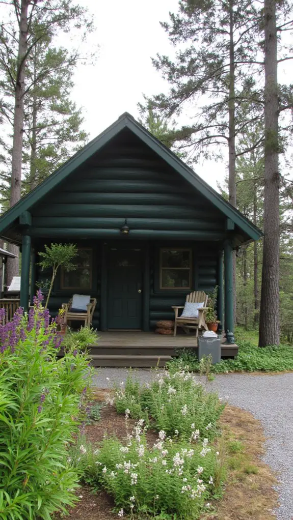 nature s tranquil log retreat