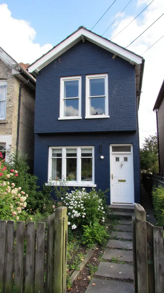 nautical blue and white