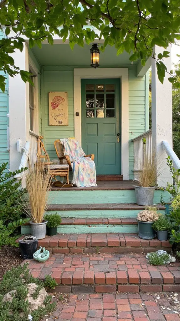 nautical porch coastal retreat
