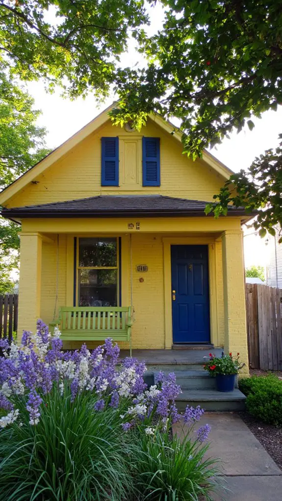 navy blue highlights elegance