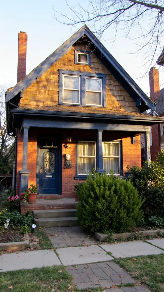 navy blue trim elegance