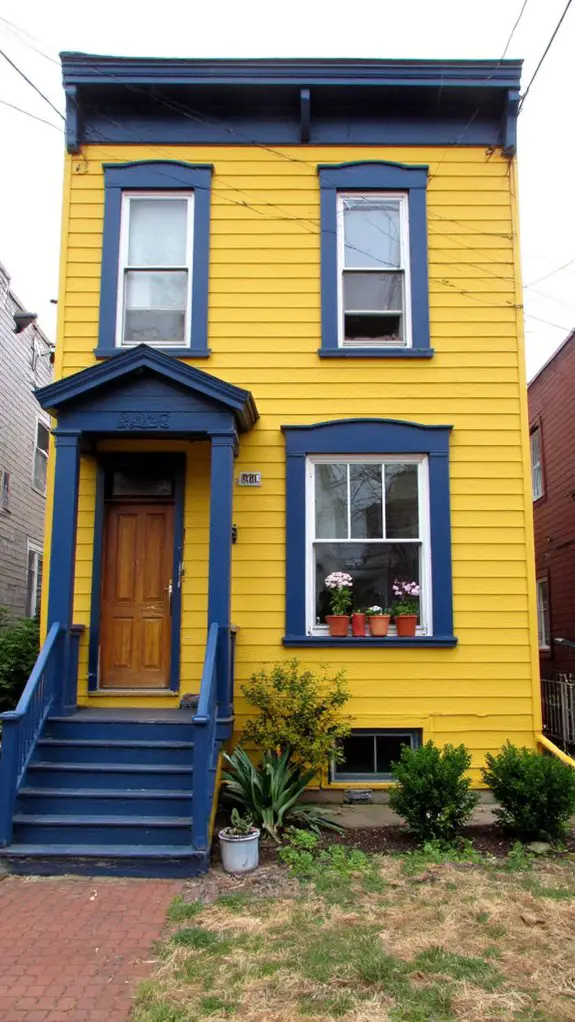 navy highlights warm elegance