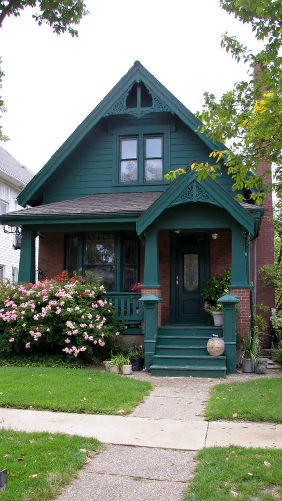 nostalgic mid century color scheme