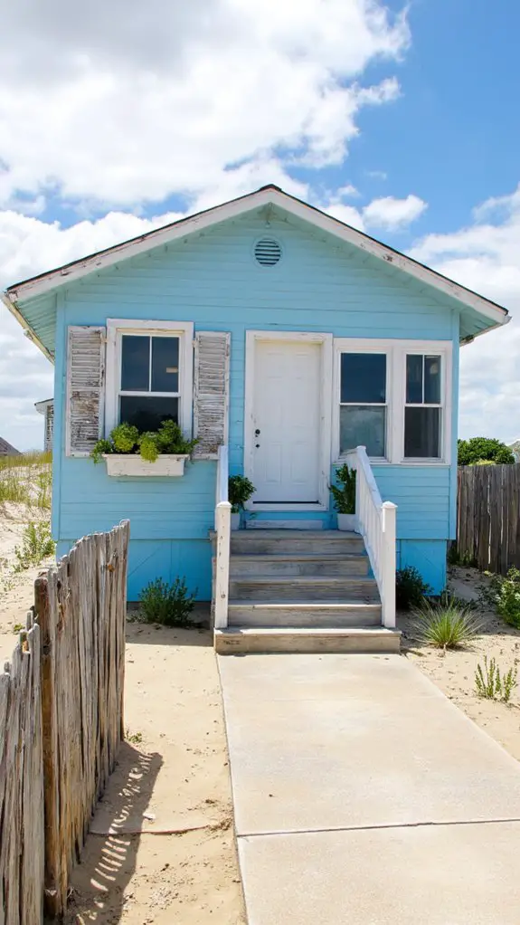 ocean blue coastal retreat